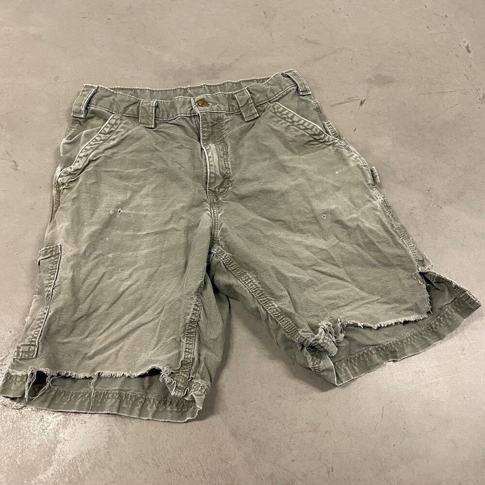 Thrashed Y2K Carhartt cargo shorts 32